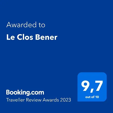 فندق مبيت وإفطار Le Clos Bener 4*